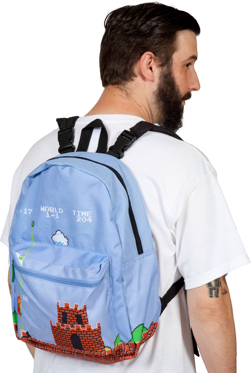 Illustration for article titled One Backpack, Two Super Mario Levels
